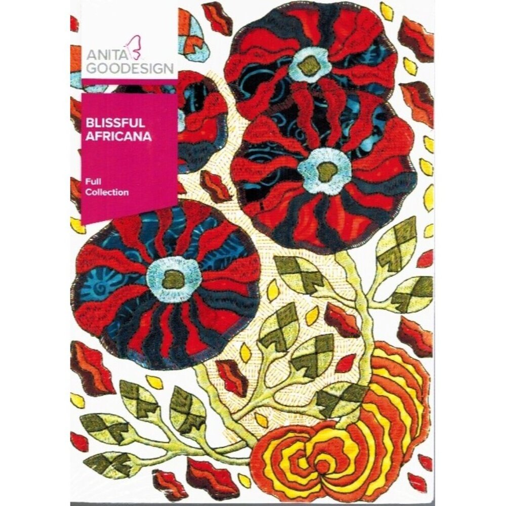 Blissful Africana Embroidery Full Collection By Anita Goodesign